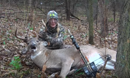 First Deer Friday: Two Chances for Her Crossbow Buck