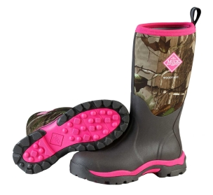 Muck Boot Woody PK Realtree APG Pink Rubber Women’s Hunting Boots