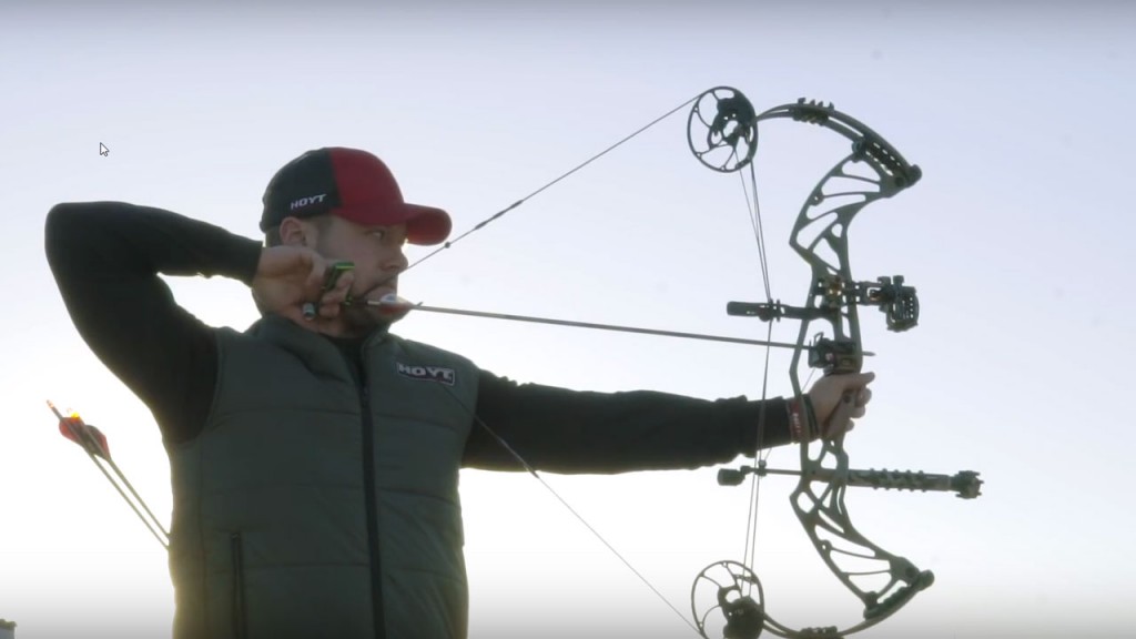 The new 2017 Hoyt Pro Defiant bow